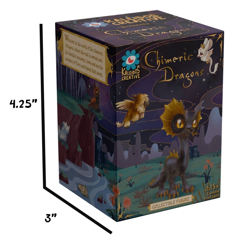 Chimeric Dragons Mini Figures S1 8 cm Blind Box Display (6)
