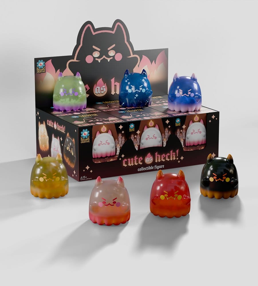 Cute As Heck Mini Figures S1 9 cm Blind Box Display (6)