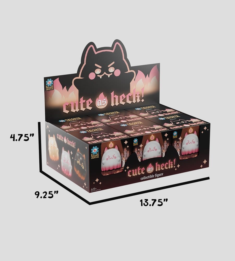 Cute As Heck Mini Figures S1 9 cm Blind Box Display (6)