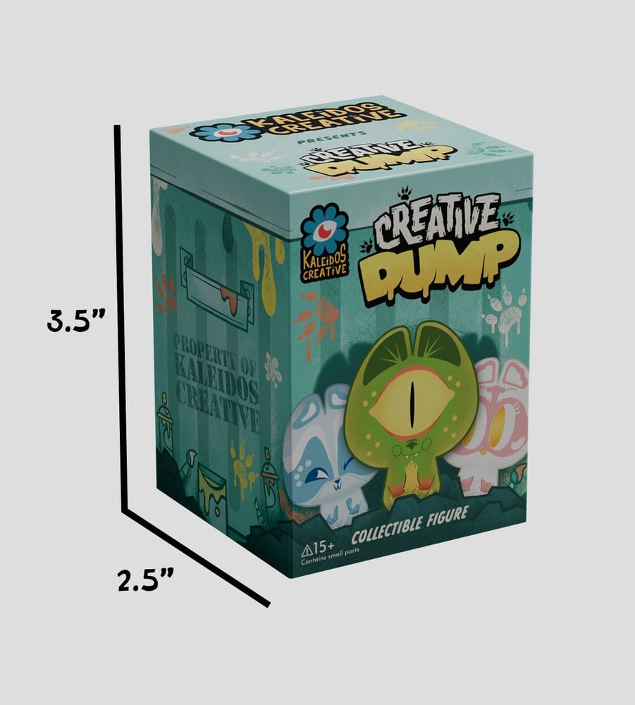 Creative Dump Mini Figures S1 7 cm Blind Box Display (4)