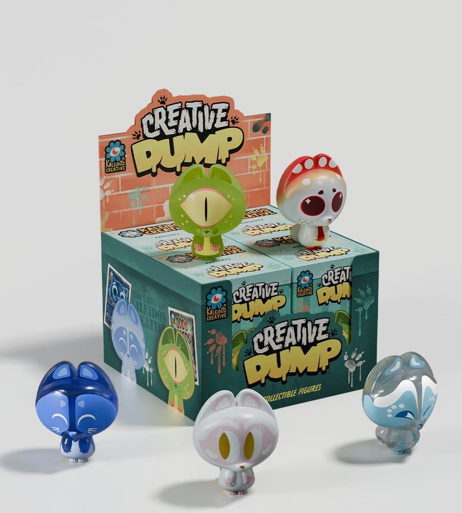 Creative Dump Mini Figures S1 7 cm Blind Box Display (4)