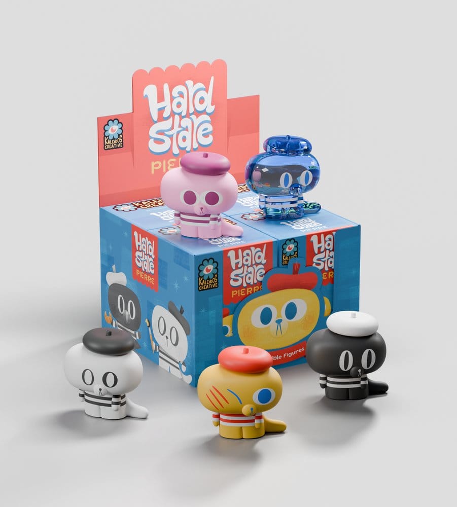 Hard Stare Pierre Mini Figures S1 5 cm Blind Box Display (4)