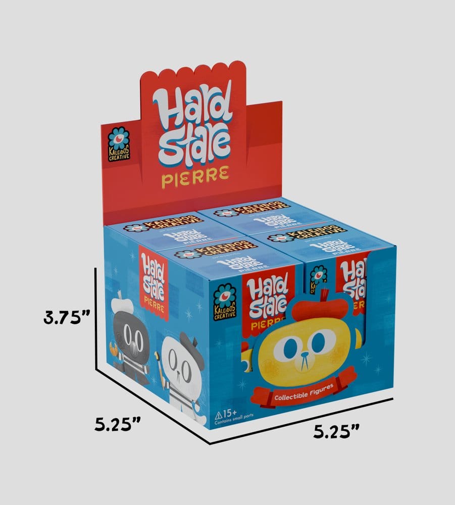 Hard Stare Pierre Mini Figures S1 5 cm Blind Box Display (4)