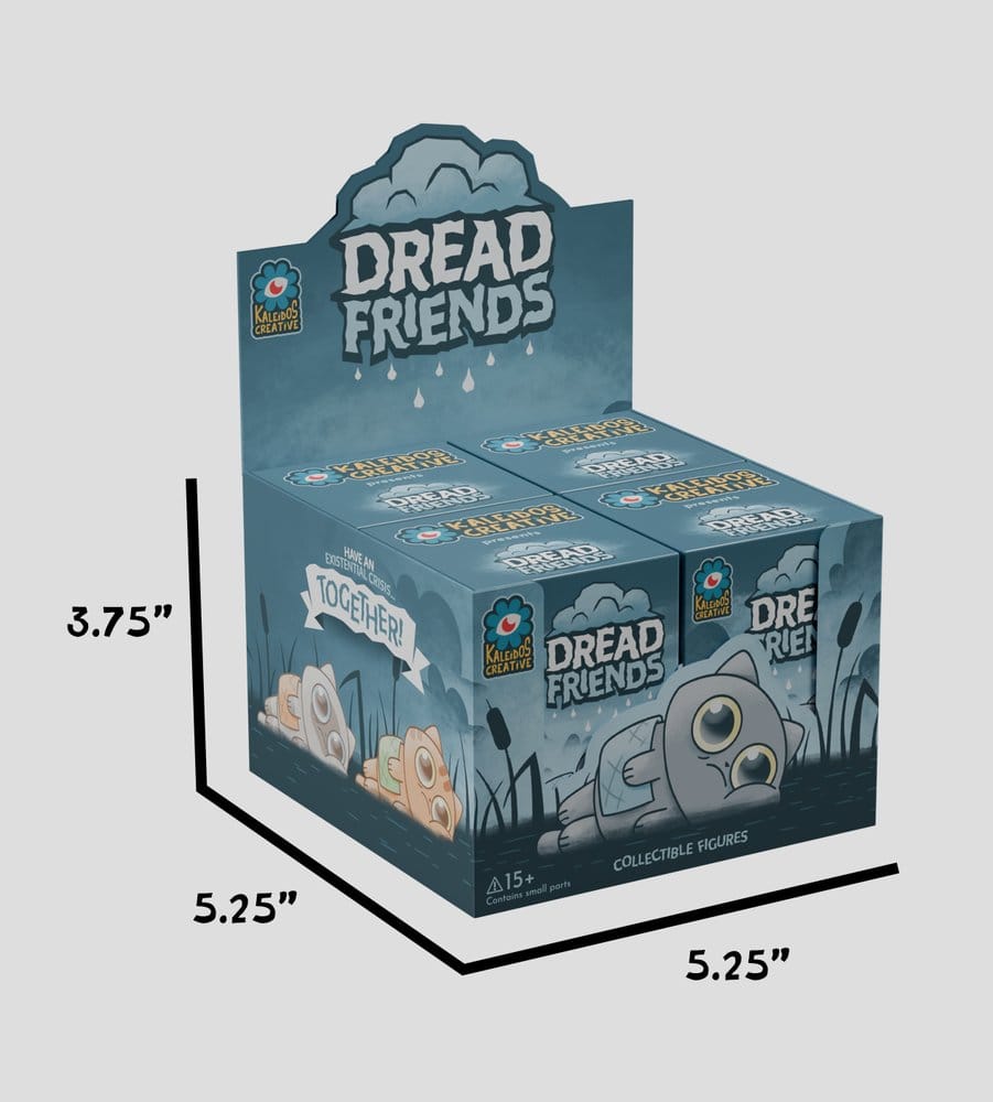 Dread Friends Mini Figures S1 4 cm Blind Box Display (4)