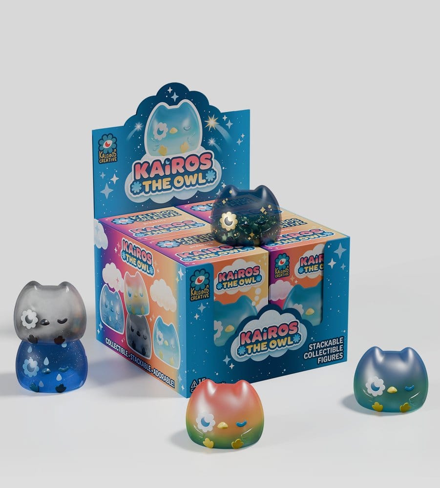 Stackable Kairos Mini Figures S1 3 cm Blind Box Display (4)