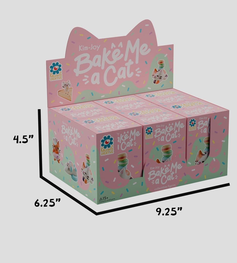 Bake Me a Cat Mini Figures S1 7 cm Blind Box Display (6)