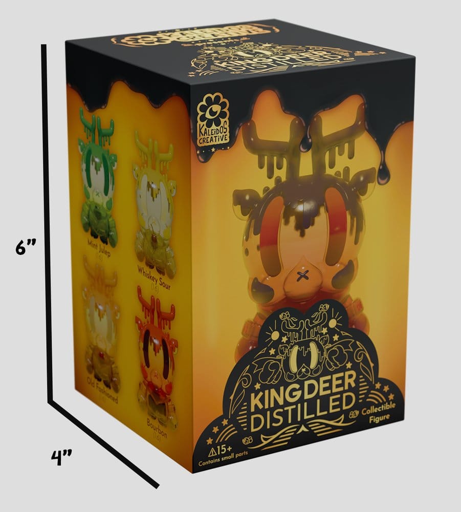 King Deer Distilled Mini Figures Blind Box Display (6)