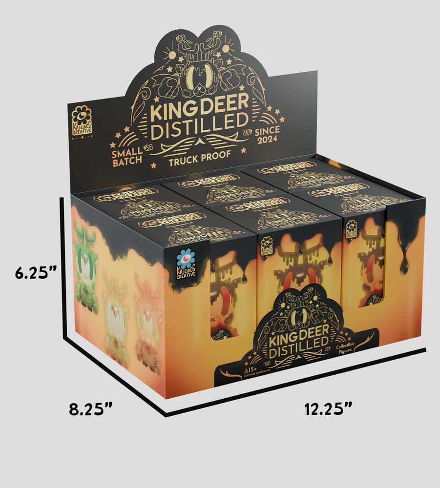 King Deer Distilled Mini Figures Blind Box Display (6)