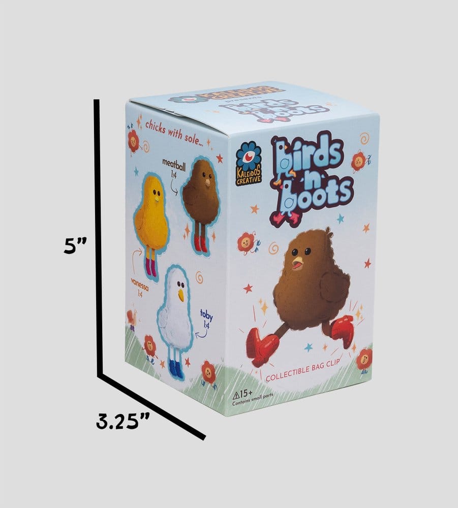 Birds N Boots Mini Figures 8 cm Blind Box Display (4)
