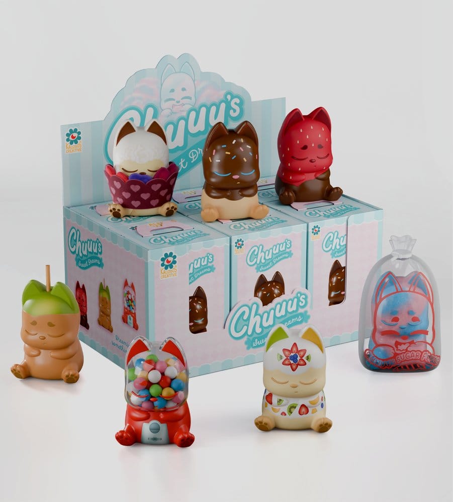 Chuuu Vinyl Mini Figures S2 Sweet Treats 11 cm Blind Box Display (6)