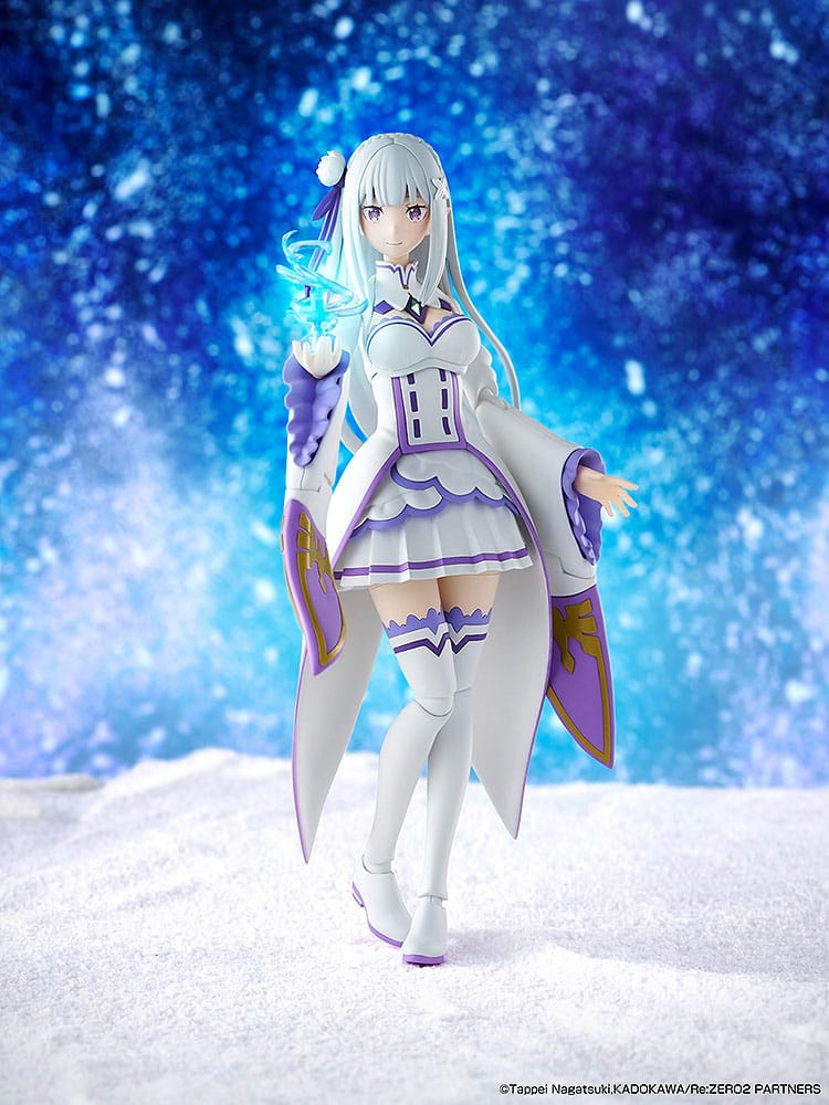Re:Zero Starting Life in Another World Plastic Model Kit Emilia DX Ver. 16 cm