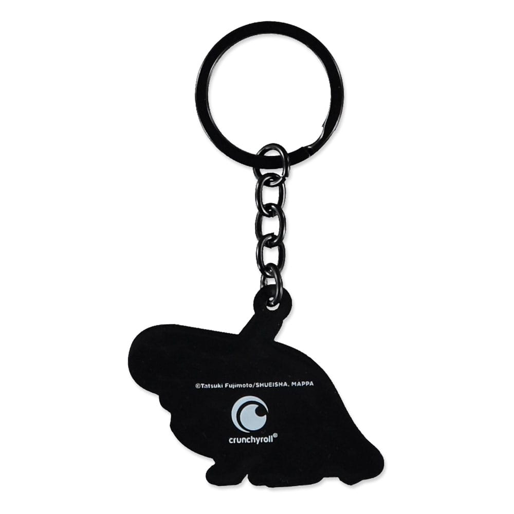 Chainsaw Man Rubber Keychain Pochita Sitting