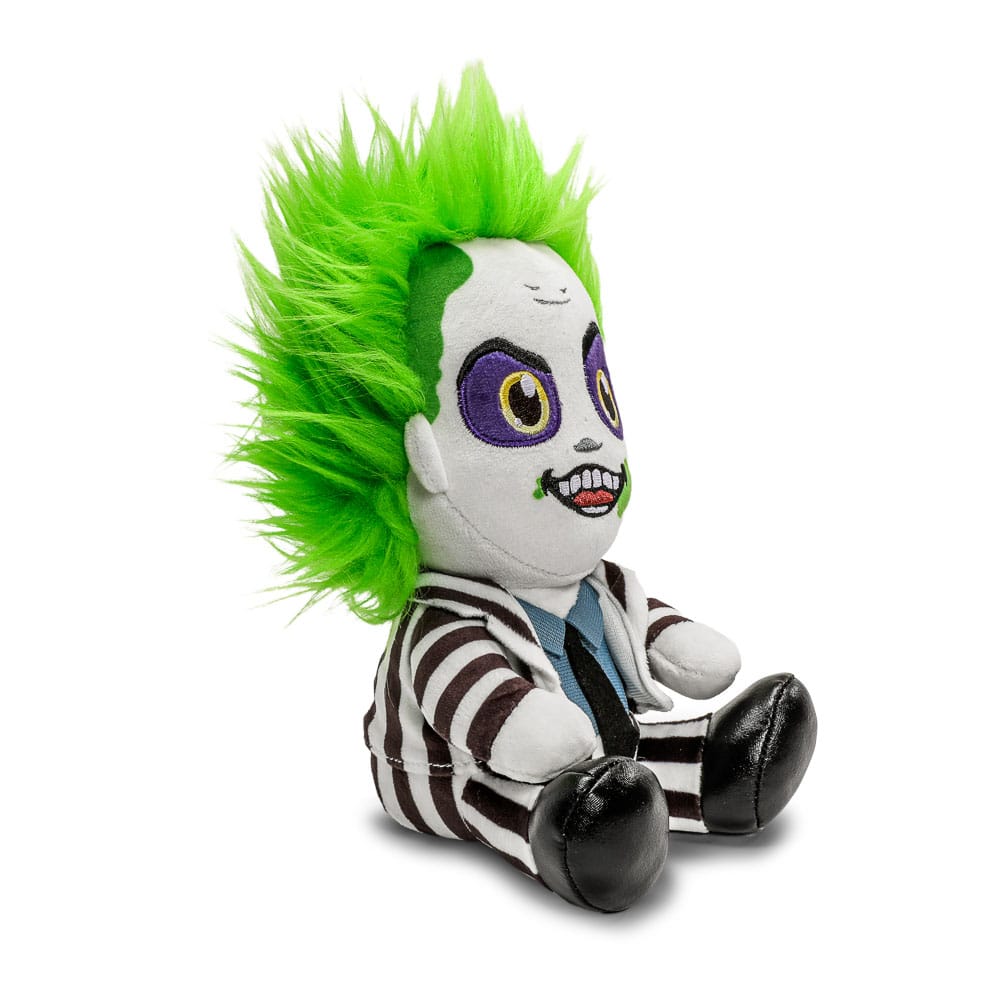 Beetlejuice Phunny Plüschfigur Beetlejuice sitzend mit gestreiftem Outfit 18 cm