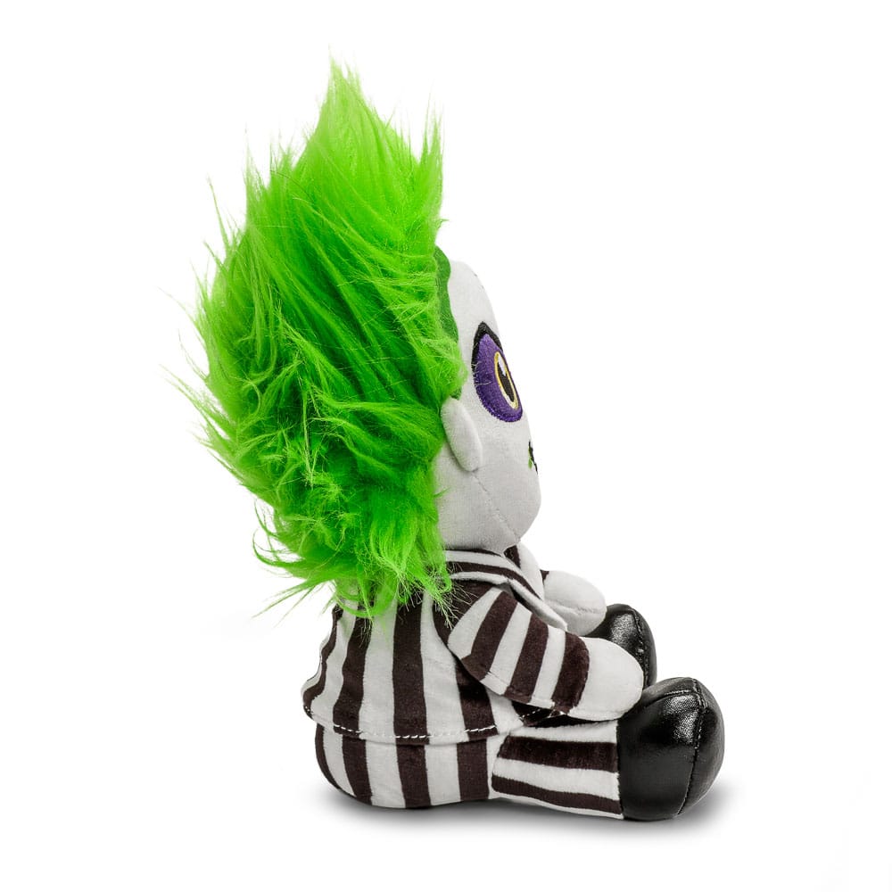 Beetlejuice Phunny Plüschfigur Beetlejuice sitzend mit gestreiftem Outfit 18 cm
