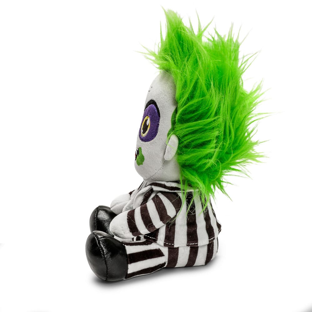 Beetlejuice Phunny Plüschfigur Beetlejuice sitzend mit gestreiftem Outfit 18 cm