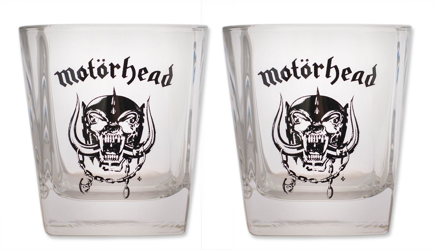 Motörhead Whiskey-Schnapsgläser im 2er-Pack