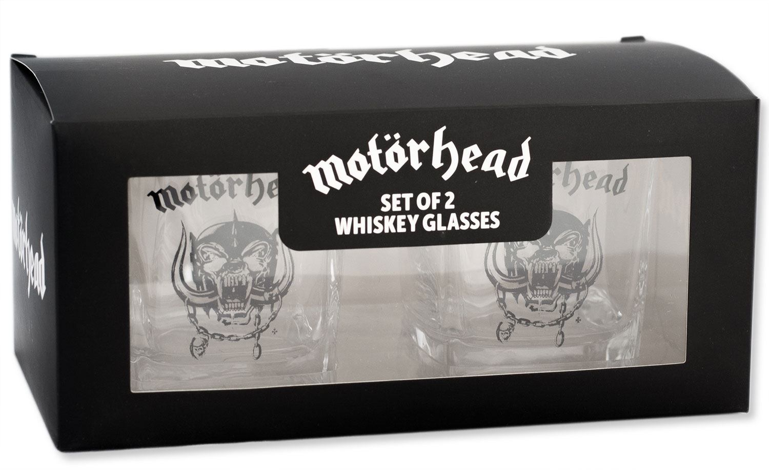 Motörhead Whiskey-Schnapsgläser im 2er-Pack