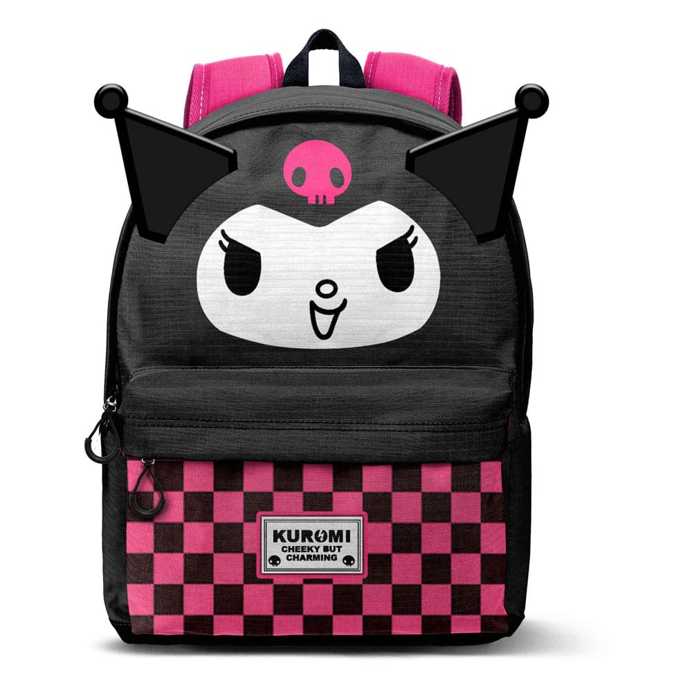 Sanrio Fan HS Backpack Kuromi Chess 2.2 Black