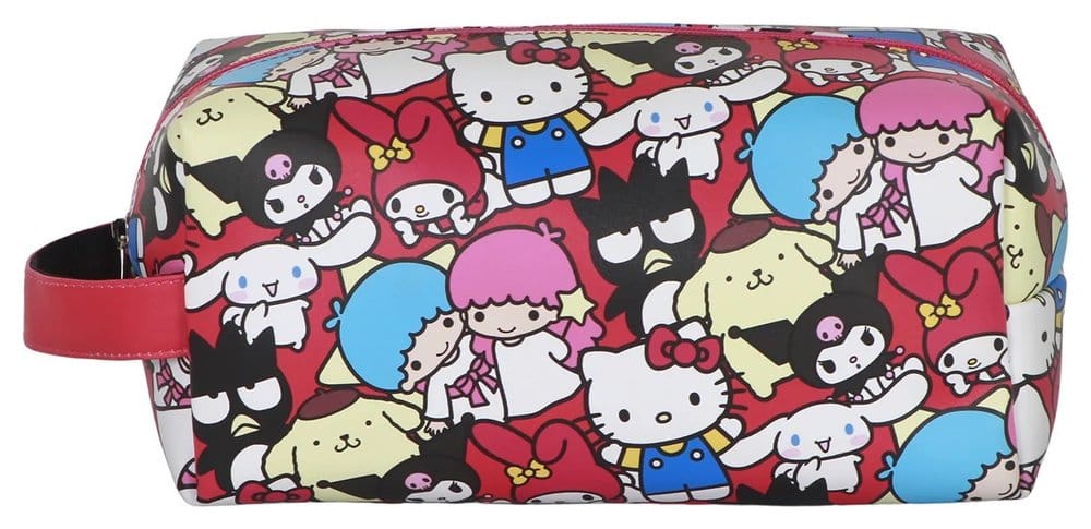 Sanrio Plus Brick Travel Toiletry Bag Hello Kitty Friends Multicolour