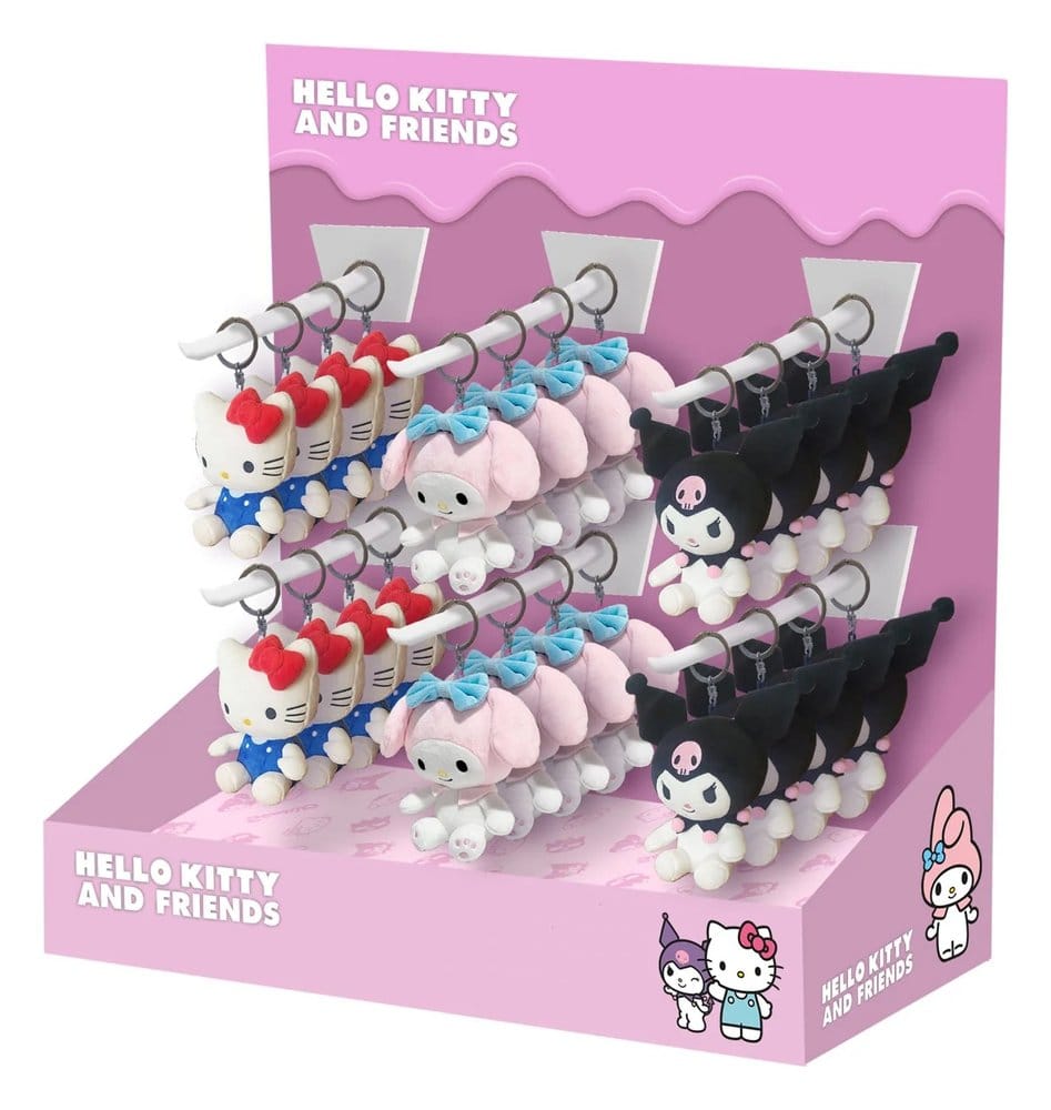 Sanrio Keychains Hello Kitty Mix - Display (24)