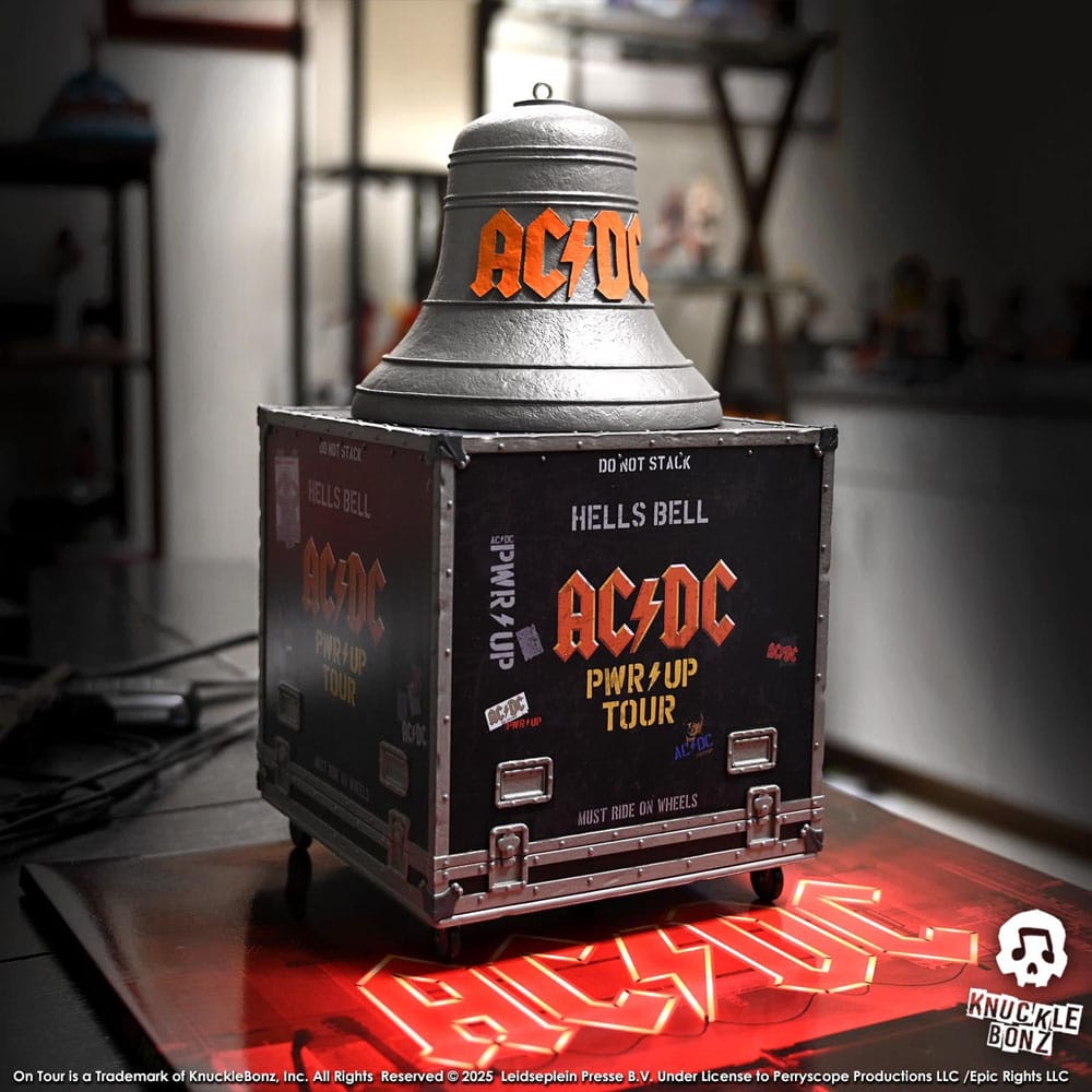 AC/DC Rock Iconz On Tour Statue PWR UP Tour Hells Bell