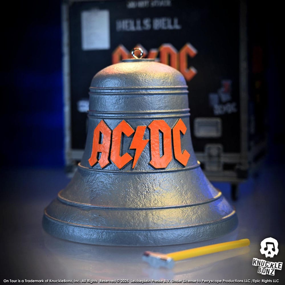 AC/DC Rock Iconz On Tour Statue PWR UP Tour Hells Bell