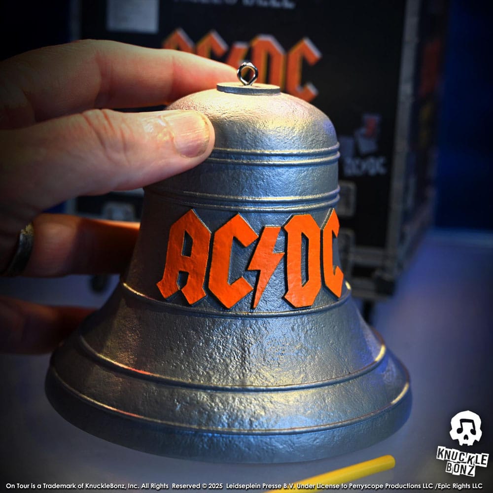 AC/DC Rock Iconz On Tour Statue PWR UP Tour Hells Bell
