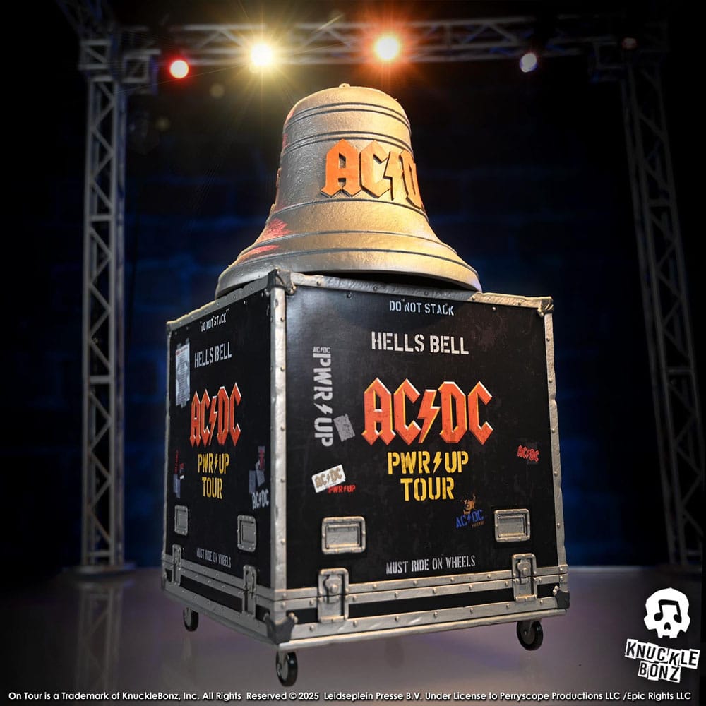 AC/DC Rock Iconz On Tour Statue PWR UP Tour Hells Bell