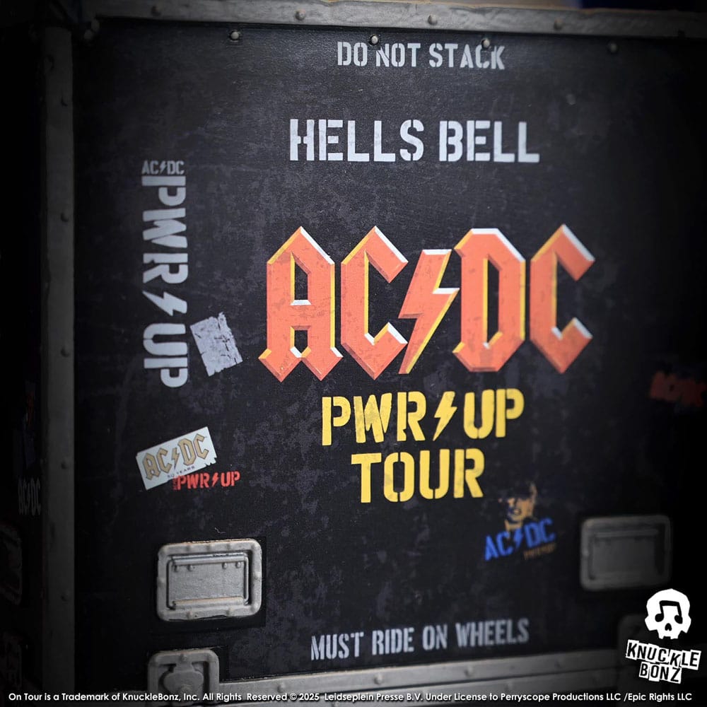 AC/DC Rock Iconz On Tour Statue PWR UP Tour Hells Bell