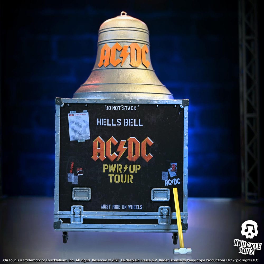 AC/DC Rock Iconz On Tour Statue PWR UP Tour Hells Bell