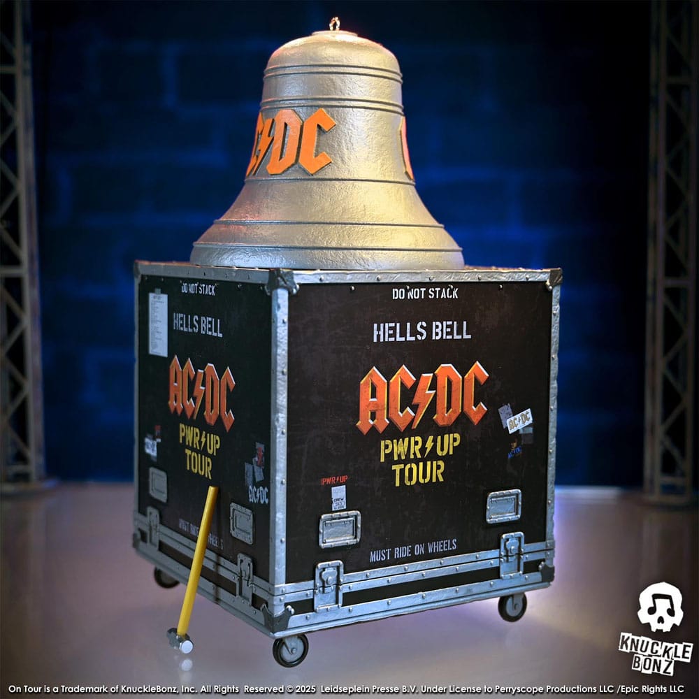 AC/DC Rock Iconz On Tour Statue PWR UP Tour Hells Bell