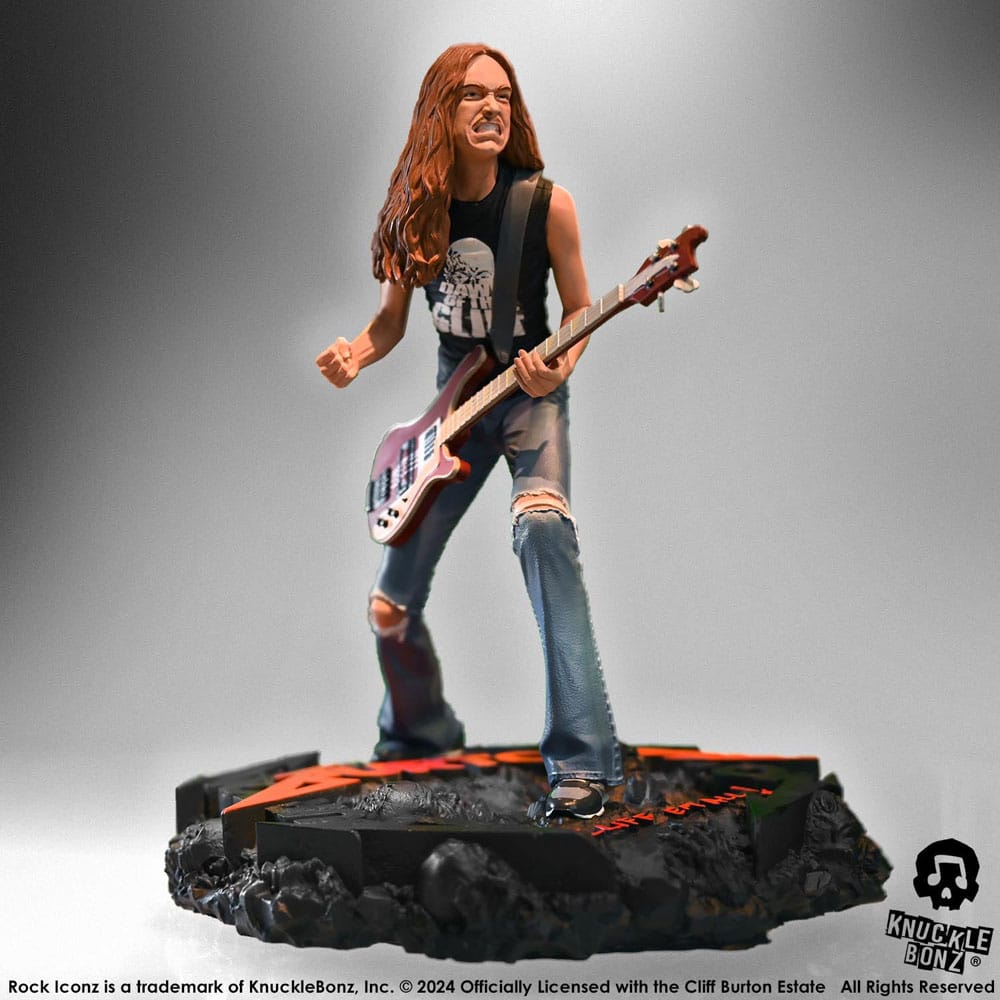 Metallica Rock Iconz Statue Cliff Burton II 22 cm