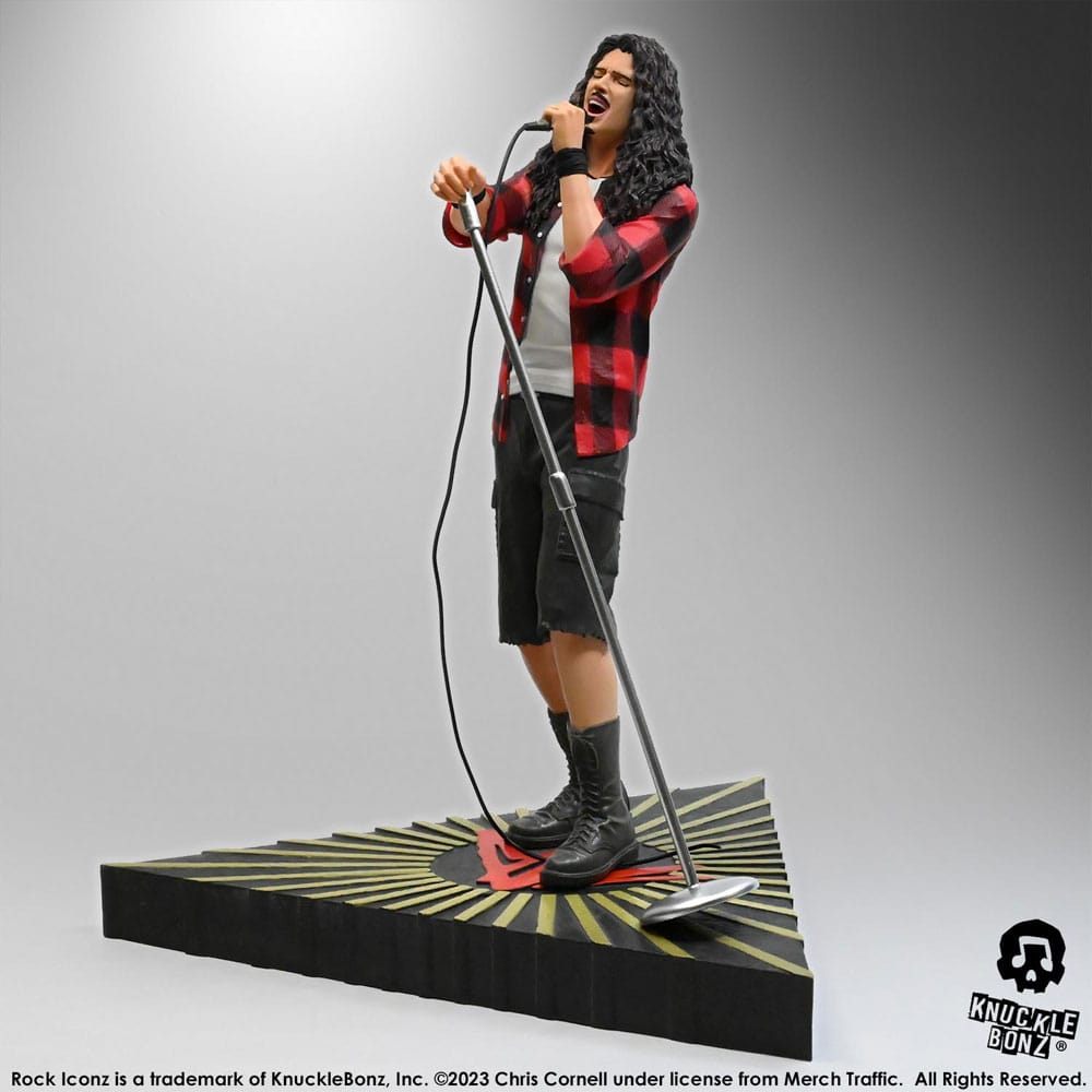 Chris Cornell Rock Iconz Statue 22 cm – Beschädigte Verpackung