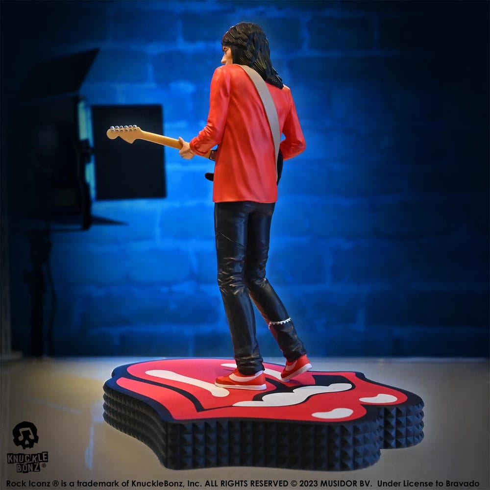Die Rolling Stones Rock Iconz Statue Ronnie Wood (Tattoo You Tour 1981) 22 cm