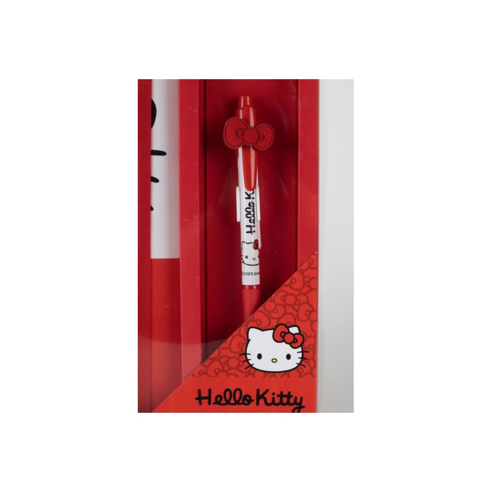 Sanrio Notesbog med Pen Gaveæske Hello Kitty