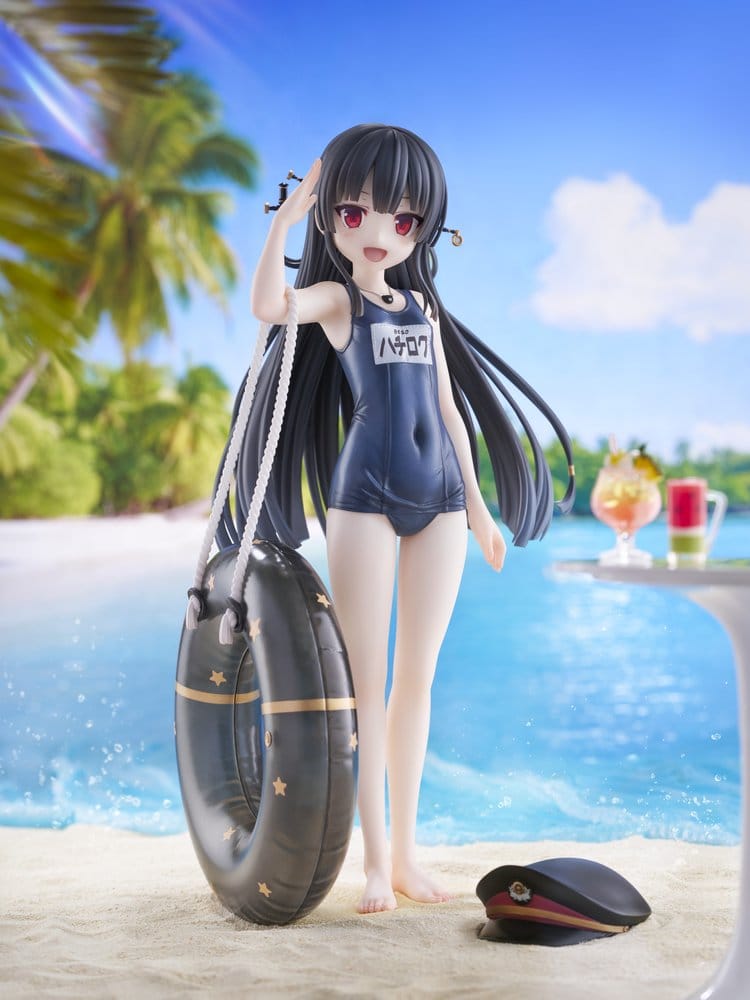Maitetsu Last Run!! KoiKoi -Sakura- PVC Figure 1/6 Hachiroku School Swimsuit Ver. 23 cm