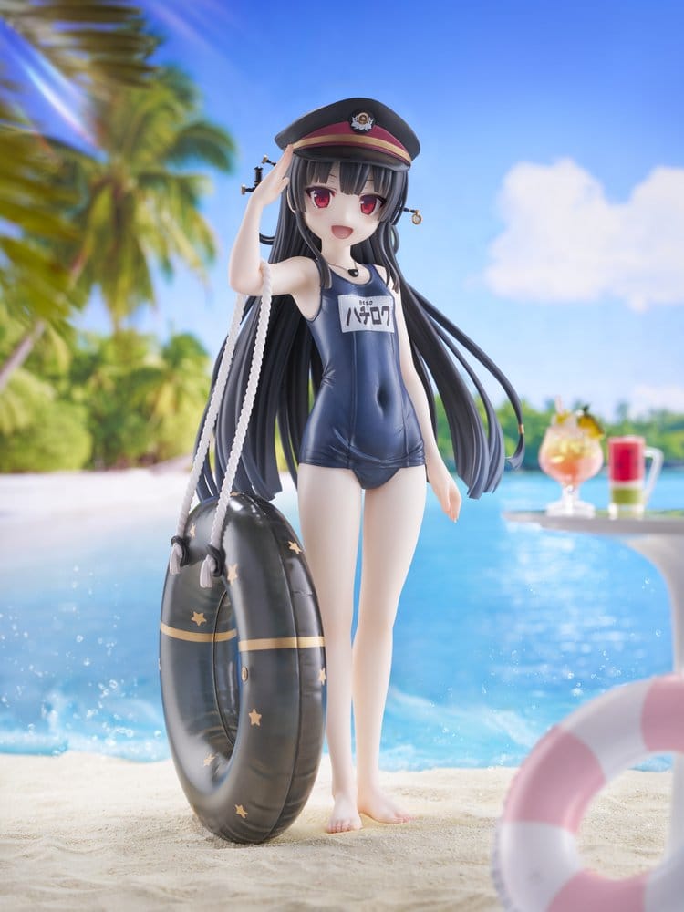 Maitetsu Last Run!! KoiKoi -Sakura- PVC Figure 1/6 Hachiroku School Swimsuit Ver. 23 cm