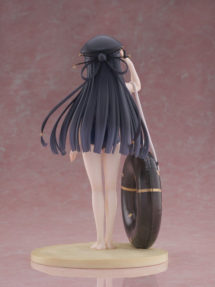 Maitetsu Last Run!! KoiKoi -Sakura- PVC Figure 1/6 Hachiroku School Swimsuit Ver. 23 cm