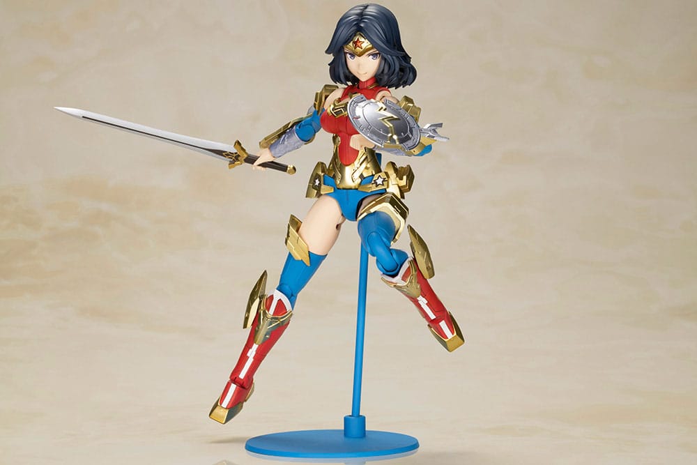 DC Comics Cross Frame Girl Plastikmodellbausatz Wonder Woman Humikane Shimada Ver. 16 cm