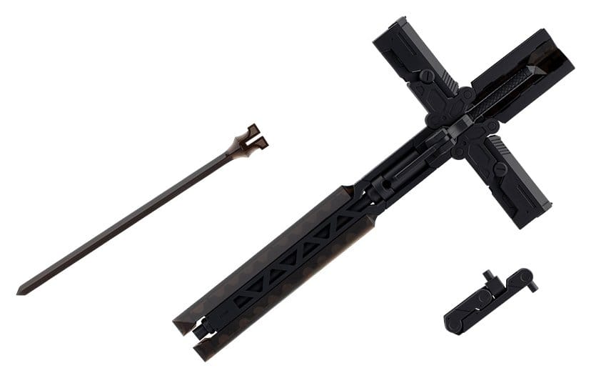 Megalomaria Unlimited Universe Plastic Model Kit Accessory Set Metamorphose Unit Grave Arms 2 Black Ver.