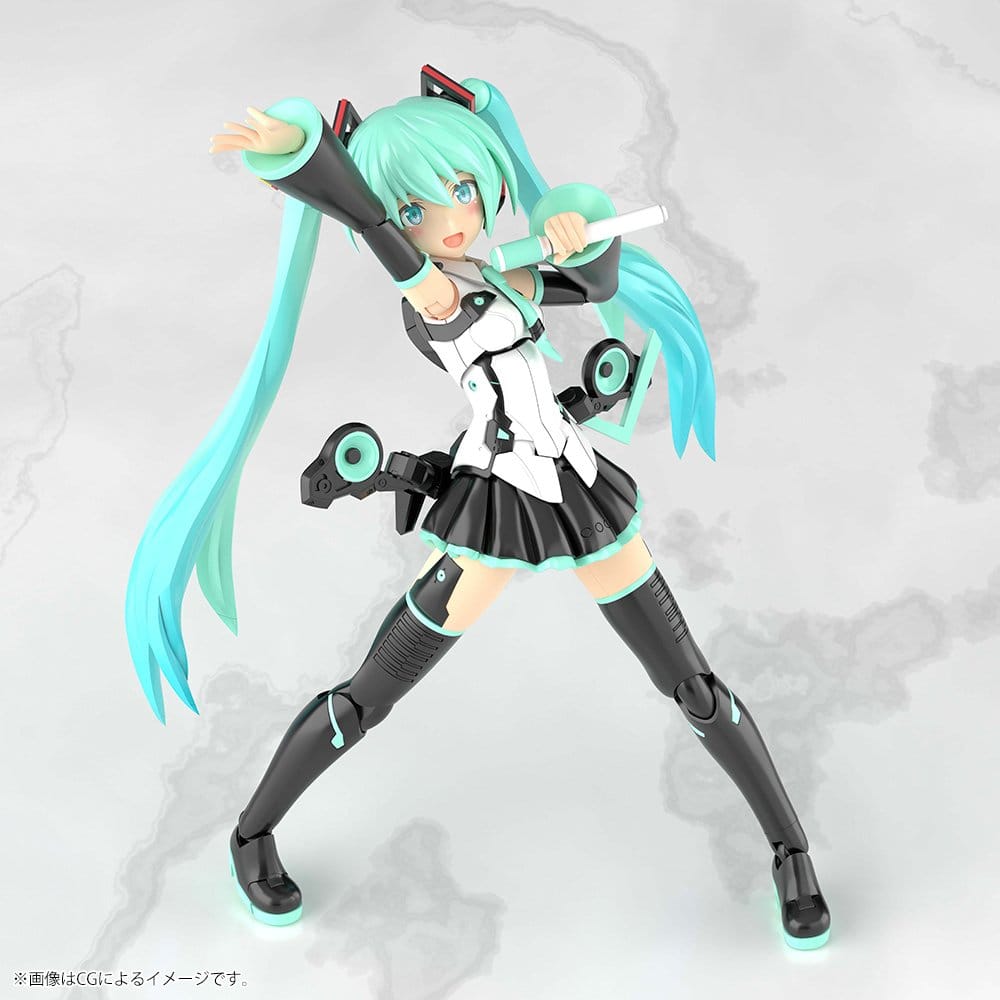 Frame Arms Girl Plastic Model Kit Grande Scale Frame Music Girl Hatsune Miku 25 cm