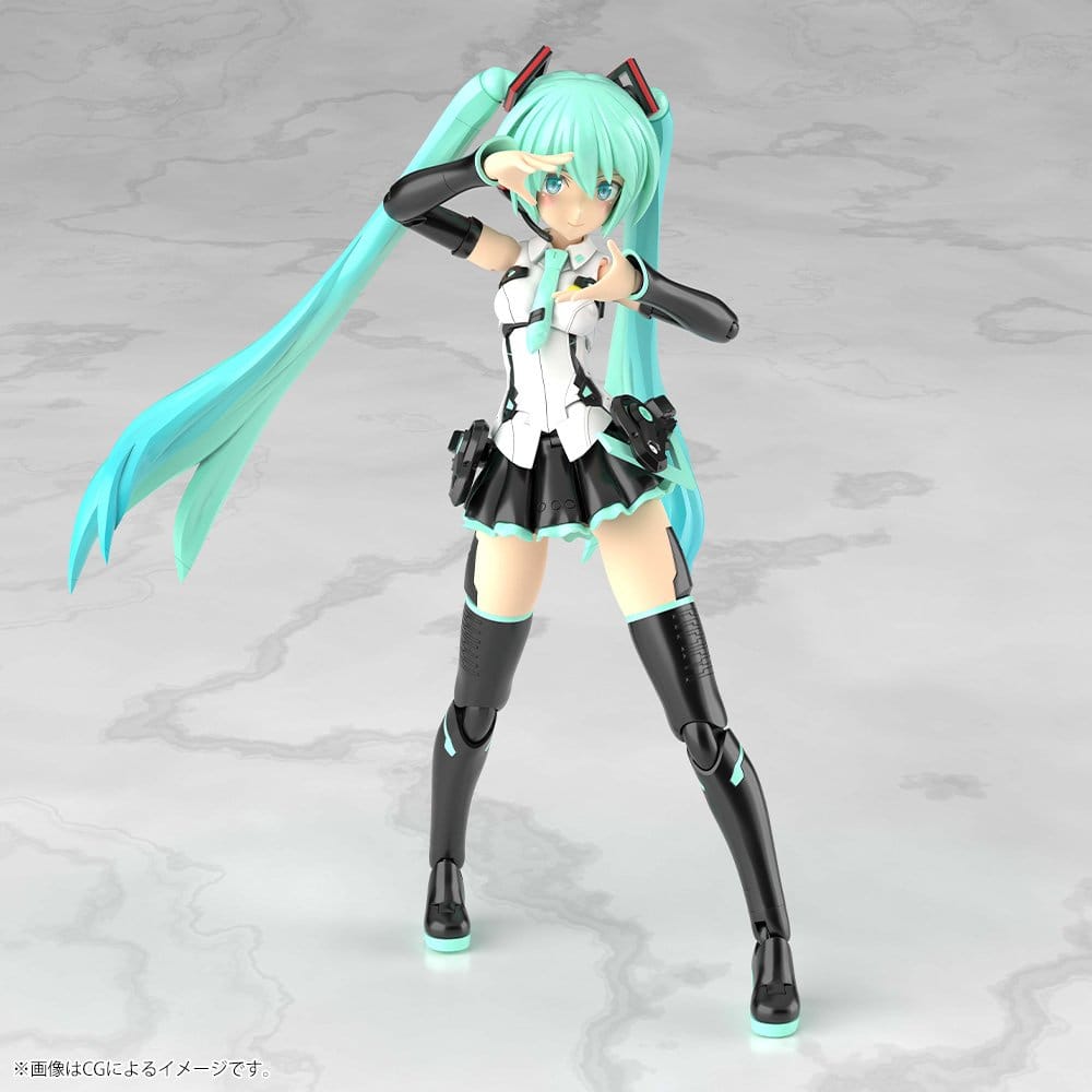 Frame Arms Girl Plastic Model Kit Grande Scale Frame Music Girl Hatsune Miku 25 cm