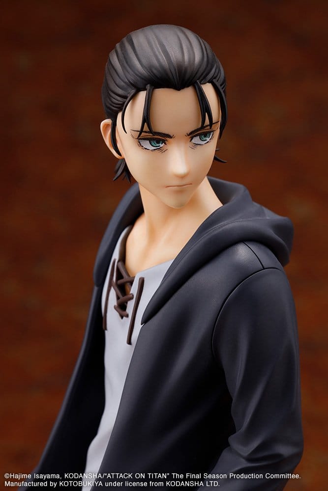 Attack on Titan: The Final Season Oshi Works PVC Figure Eren Yeager The Final Season Ver. 23 cm