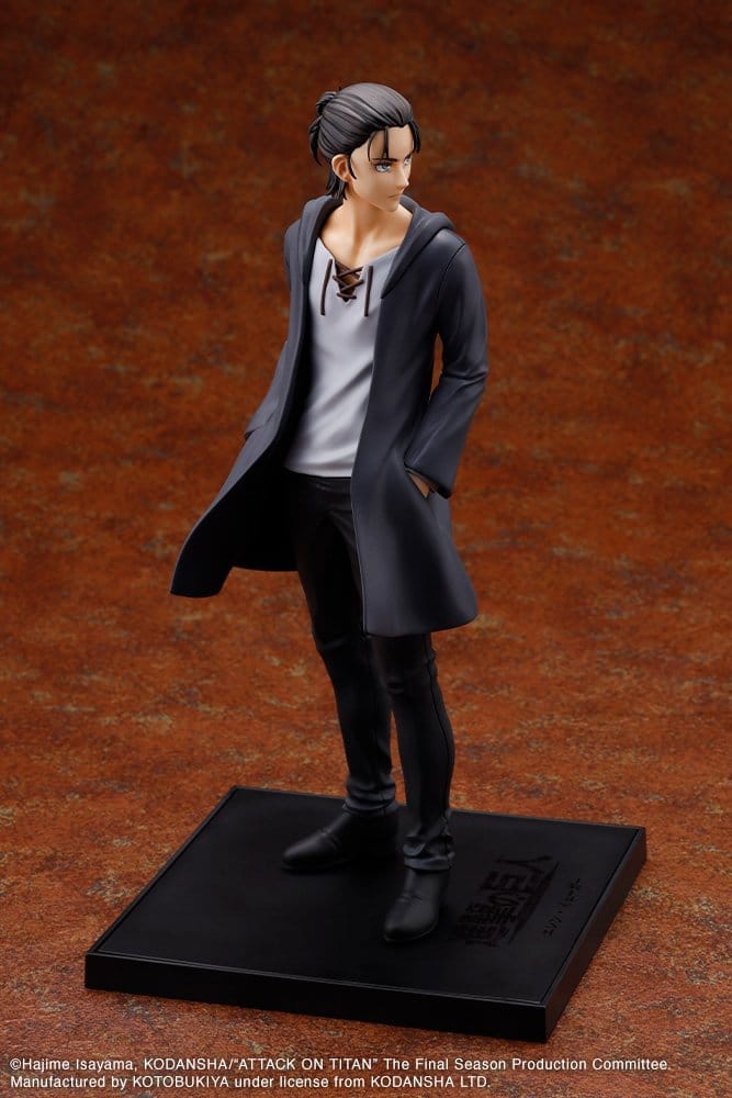 Attack on Titan: The Final Season Oshi Works PVC Figure Eren Yeager The Final Season Ver. 23 cm