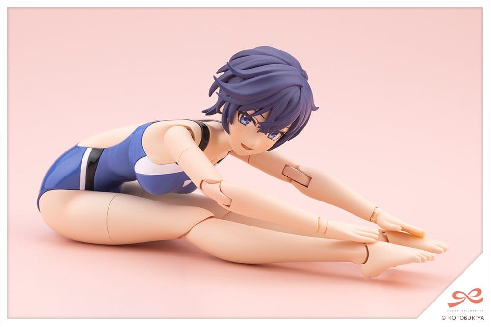 Sousaishojoteien Plastic Model 1/10 Rui Saotome Touou High School Competitive Swimsuit 16 cm