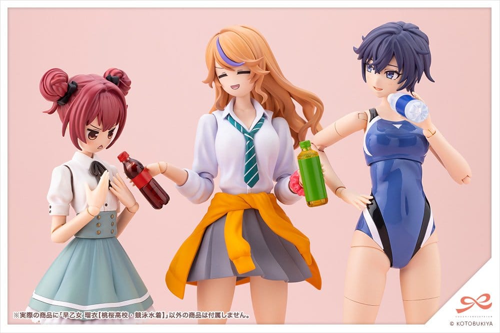 Sousaishojoteien Plastic Model 1/10 Rui Saotome Touou High School Competitive Swimsuit 16 cm