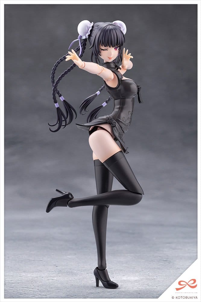 Sousaishojoteien Plastic Model Kit 1/10 Kuon Yakushiji Qipao Costume 17 cm