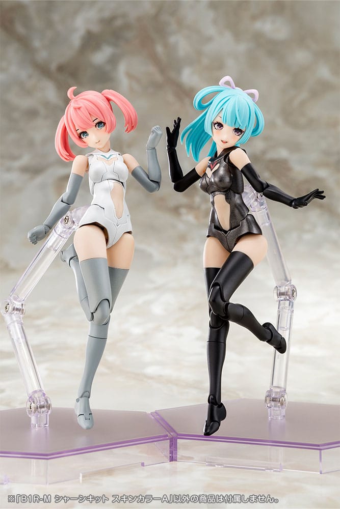 Megami Device Model Kit Accessory Set B1R-M Chassis Kit Skin Color A