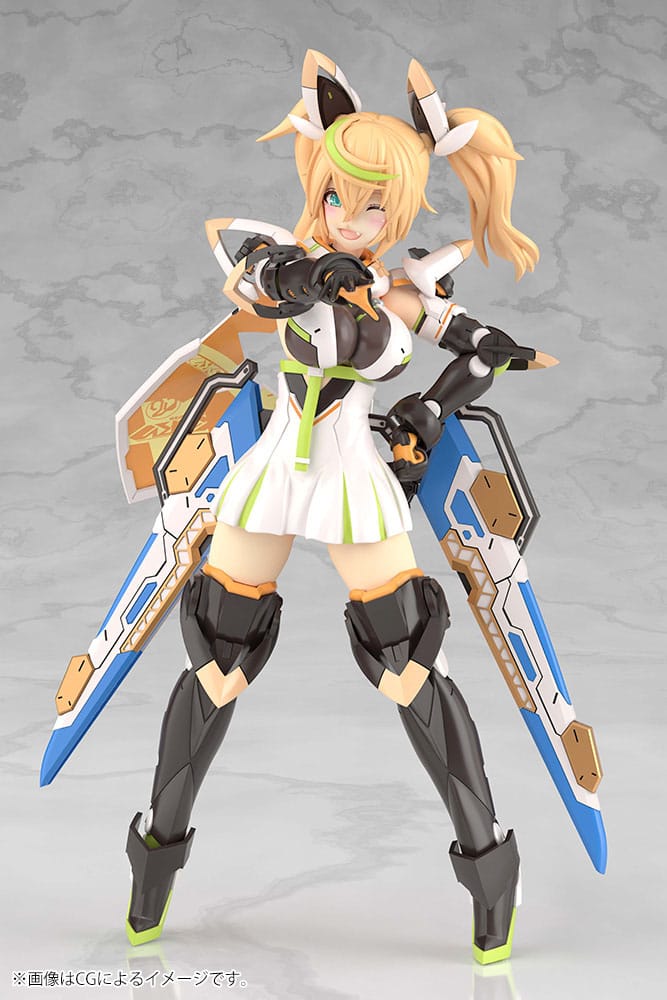 Phantasy Star Online 2 Plastic Model Kit Grande Scale Gene Stellainnocent 25 cm