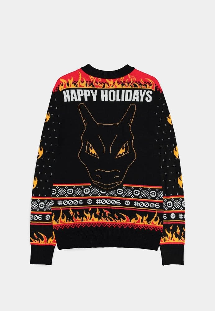 Pokémon Christmas Sweater Charizard Size L